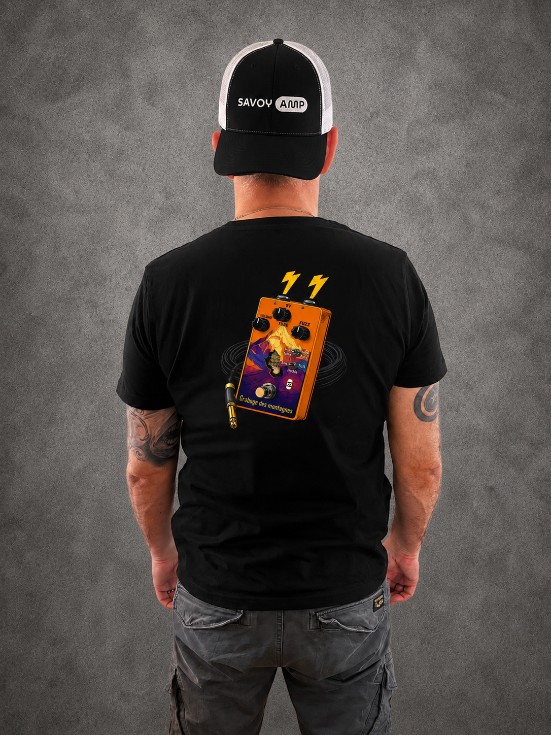 T-shirt streetwear Homme (unisexe) Grabuge des Montagne - Savoy Amp